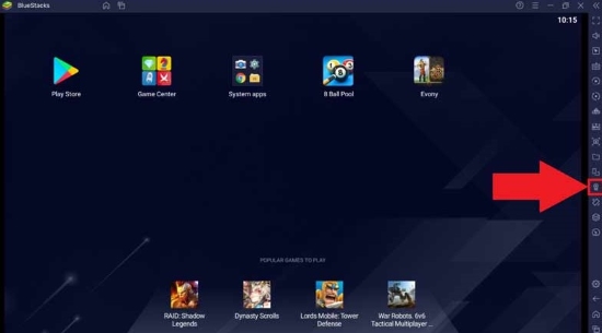 bluestacks 位置變更功能