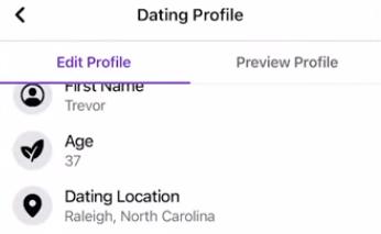 更改 facebook dating location