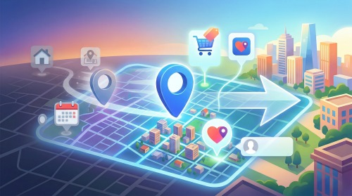 更改 facebook 位置