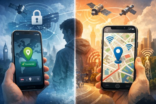 使用 vpn 變更 gps位置
