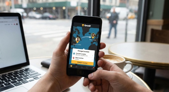 如何在 grindr 上更改位置