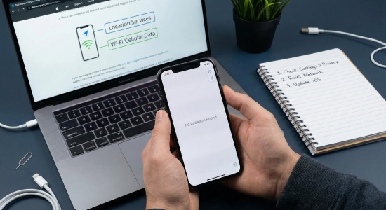 如何解決 iphone 提示找不到位置的問題