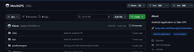 mockgps github